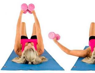 Лучшие упражнения для грудных мышц для девушек Упражнения на руки и грудные мышцы девушкам